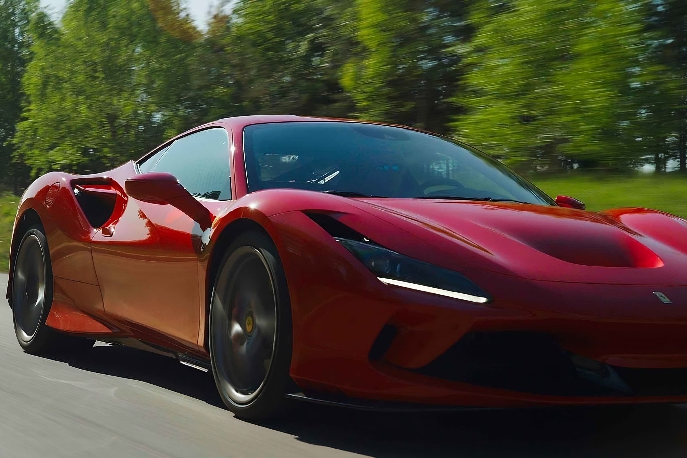 Kör Ferrari F8 Tributo